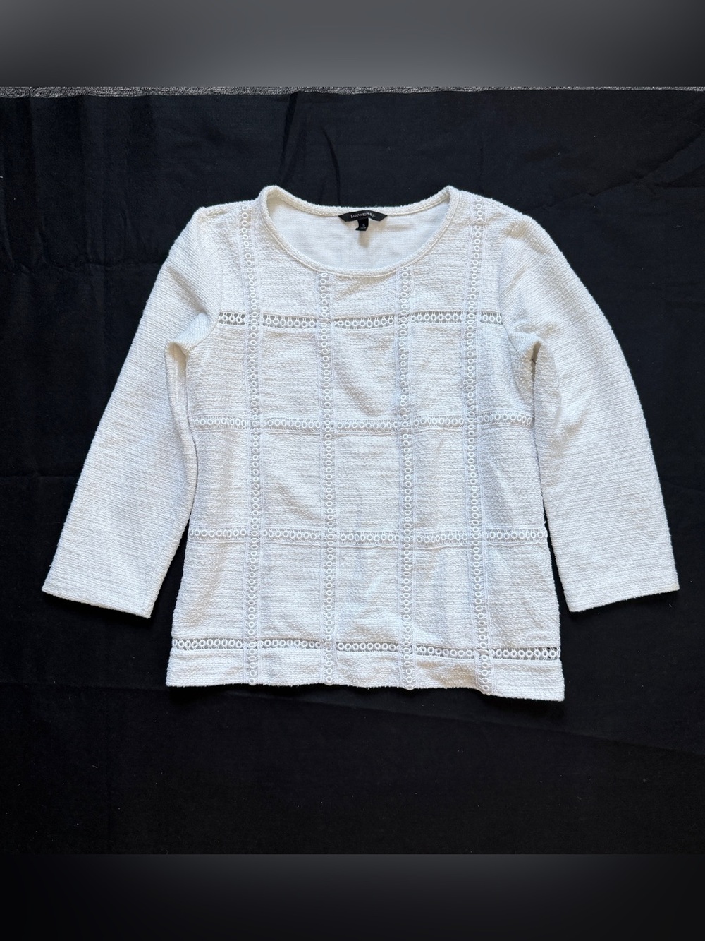 Banana Republic Women’s Long Sleeve Blouse White Size Small